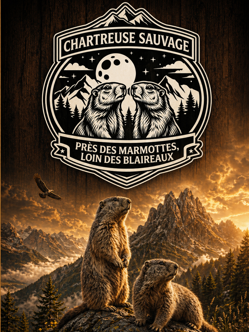 Affiche Marmotte