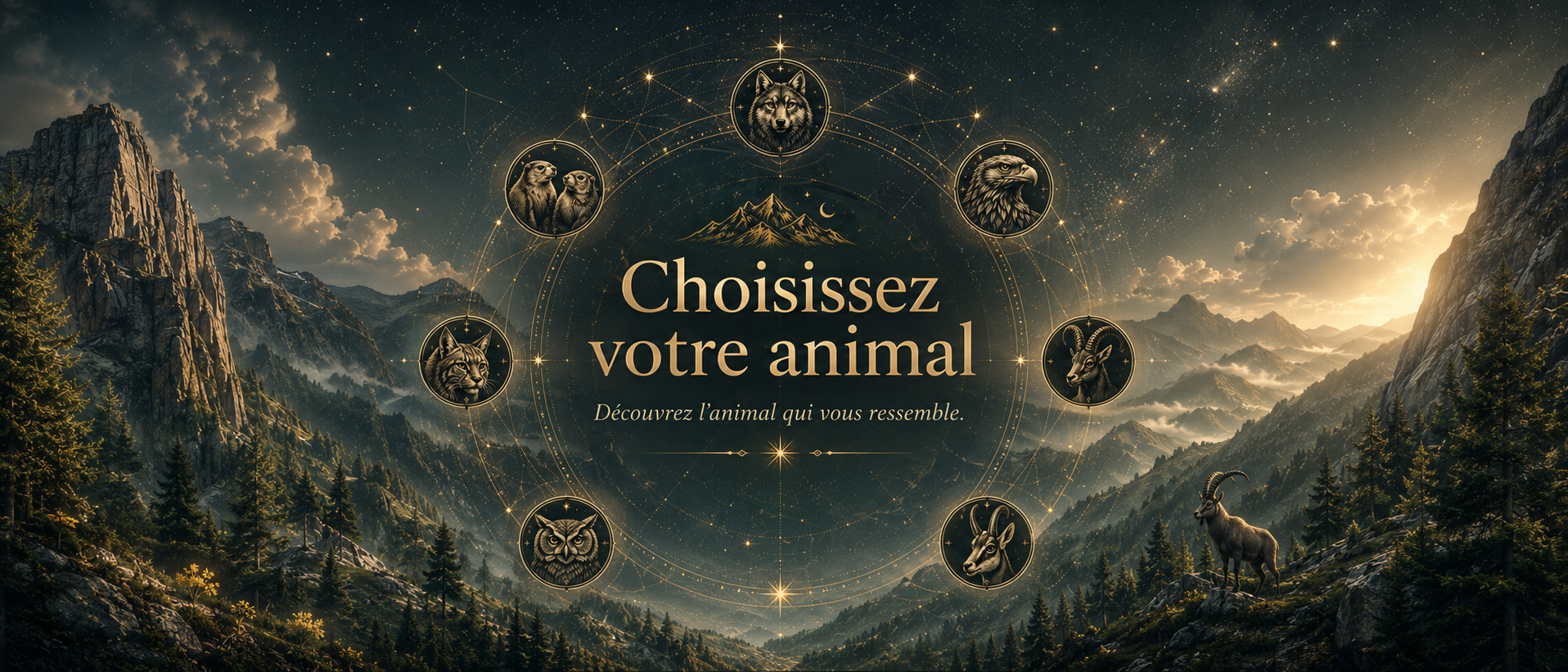 Choisissez votre animal — Chartreuse Sauvage