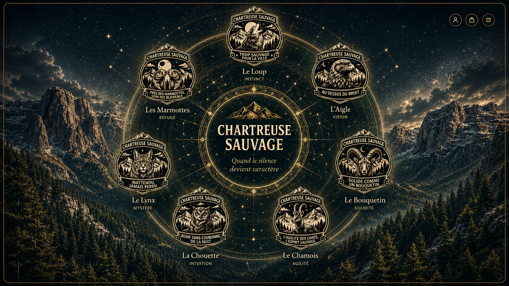 Roue des Esprits Sauvages — Chartreuse Sauvage