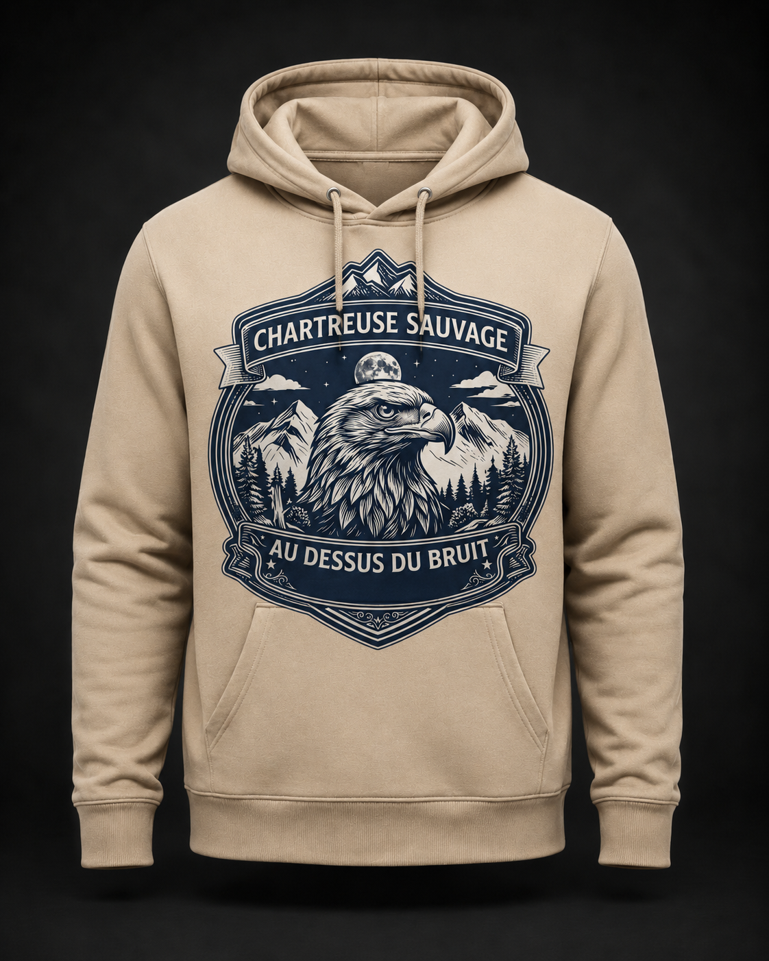 Sweat Aigle Beige