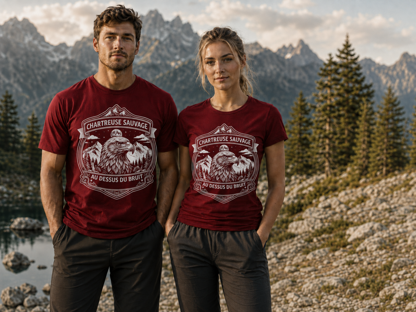 T-shirt Aigle Rouge