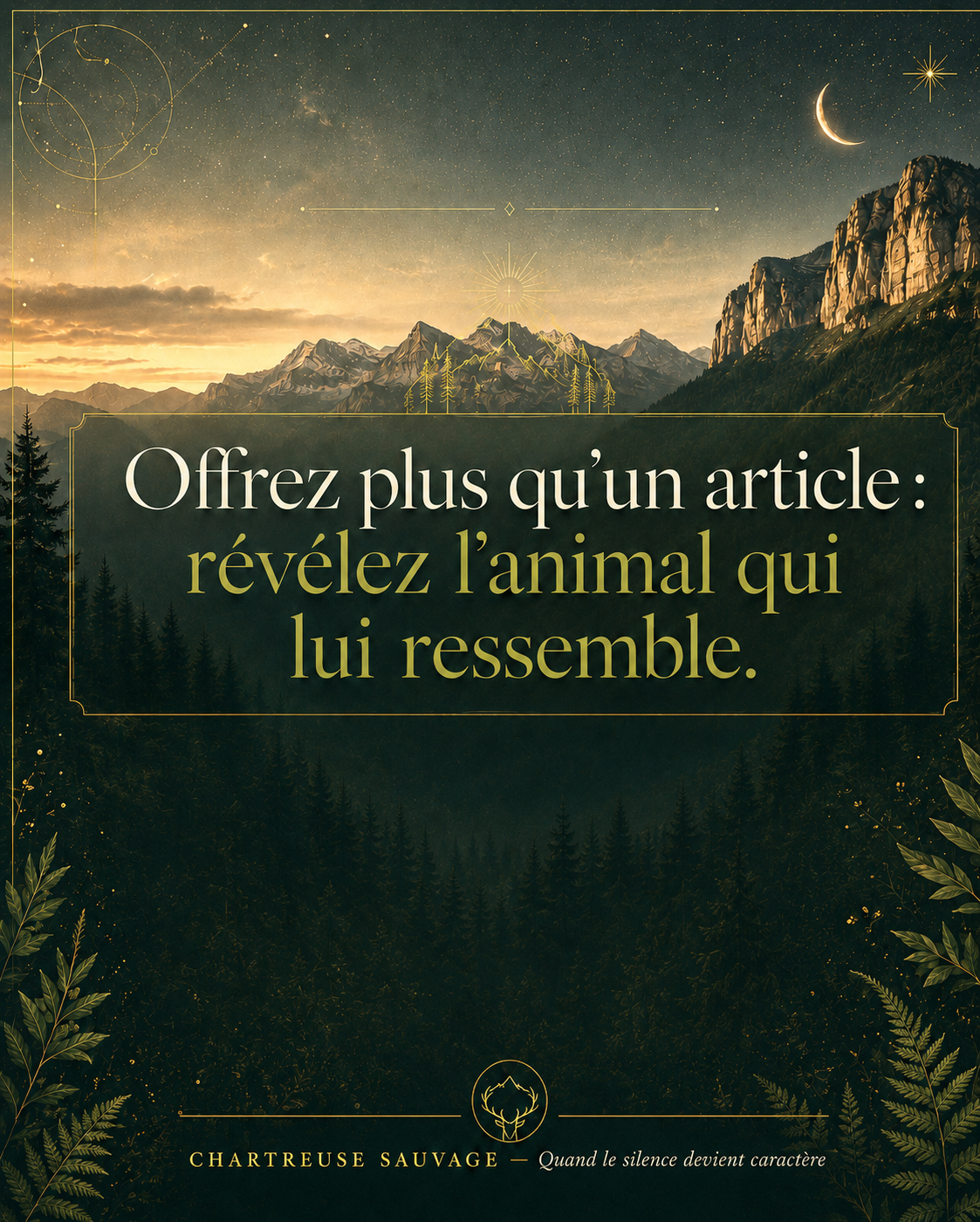 Cadeau Chartreuse Sauvage